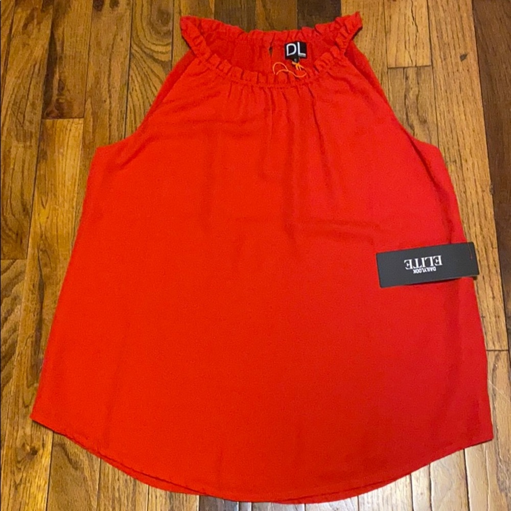 Dailylook Red Naked Zebra top